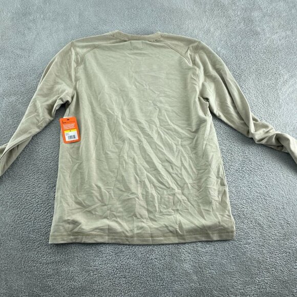 Bass Outdoor Long Sleeve Utility Tee Trench Coat Color Medium Size M NWT 4866 - Picture 3 of 9